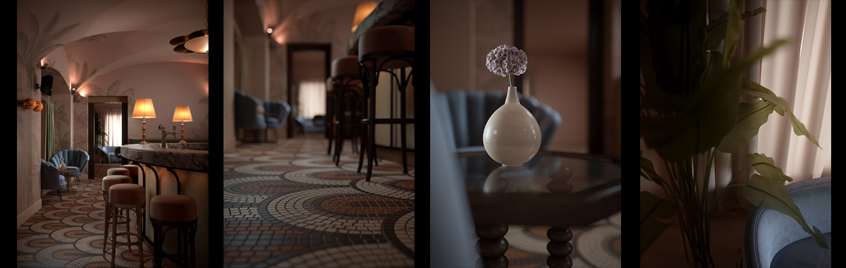 黑石原创FS教程：封闭酒吧空间