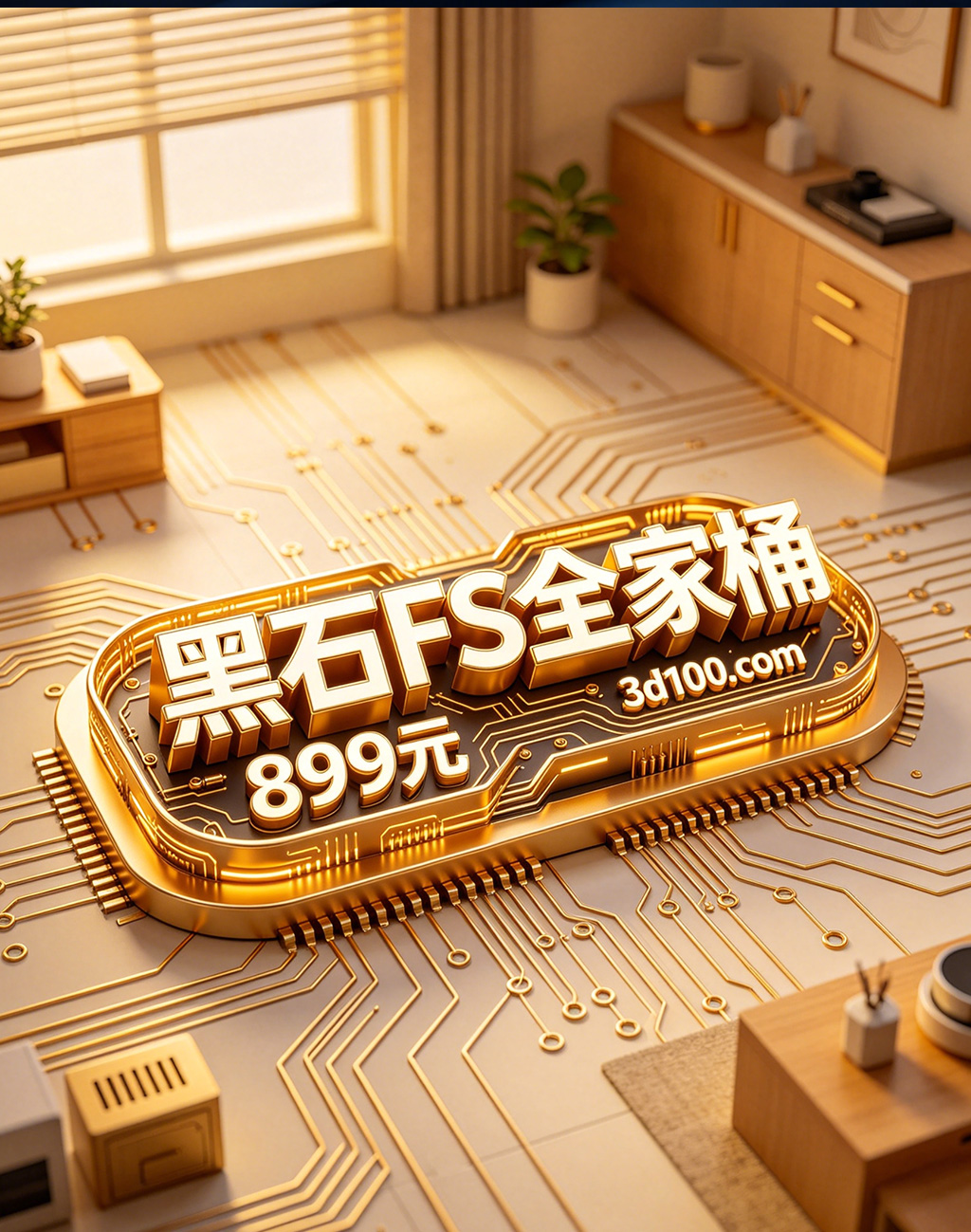 黑石 FS · 全家桶（一键预设+材质库+一键通+FS系统教程）